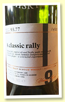 Glen Scotia 9 yo 2008/2017 (58.8%, Scotch Malt Whisky Society, # 93.77, ‘A Classic Rally’, First fill barrel, 225 bottles)