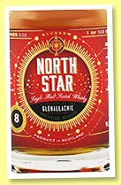 Glenallachie 8 yo 2008/2017 (58.3%, North Star Spirits, sherry butt, 326 bottles) Glenallachie 8 yo 2008/2017 (58.3%, North Star Spirits, sherry butt, 326 bottles)