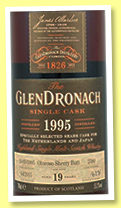 Glendronach 19 yo 1995/2015 (55.1%, OB, Whisky Nerds, oloroso sherry butt, cask #2380, 628 bottles)