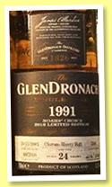 Glendronach 24 yo 1991/2016 (55.3%, OB, for China, oloroso sherry butt, cask #2860)