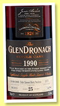 Glendronach 25 yo 1990/2015 (51.6%, OB, Pedro Ximenez sherry puncheon, cask #1375, 656 bottles) 