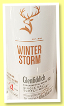 Glenfiddich 21 yo ‘Winter Storm’ (43%, OB, ice wine finish, 2017) Glenfiddich 21 yo ‘Winter Storm’ (43%, OB, ice wine finish, 2017)