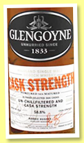 Glengoyne 'Cask Strength Batch 004' (58.8%, OB, 2015) Glengoyne 'Cask Strength Batch 004' (58.8%, OB, 2015)