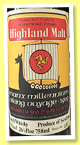 Highland Malt 5 yo ‘Manx Millennium Viking Voyage’ (70° proof, Cockburn & Co., 1979) Highland Malt 5 yo ‘Manx Millennium Viking Voyage’ (70° proof, Cockburn & Co., 1979)