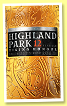Highland Park 12 yo ‘Viking Honour’ (40%, OB, 2017) 