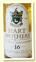 Highland Park 16 yo 1980 (43%, Hart Brothers, +/-1996) Highland Park 16 yo 1980 (43%, Hart Brothers, +/-1996)