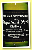 Highland Park 22 yo 1961/1984 (46%, Cadenhead, 75cl)