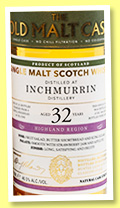 Inchmurrin 32 yo 1984/2017 (46.5%, Hunter Laing, Old Malt Cask, cask # 13362, 101 bottles) Inchmurrin 32 yo 1984/2017 (46.5%, Hunter Laing, Old Malt Cask, cask # 13362, 101 bottles)