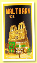 Ireland 27 yo 1990/2017 (48%, Maltbarn, The Malt Clan, bourbon, 206 bottles)
