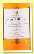 Jean Fillioux (43%, OB, for Van Wees, Holland, Grande Champagne, single cask, cask #85, 504 bottles) Jean Fillioux (43%, OB, for Van Wees, Holland, Grande Champagne, single cask, cask #85, 504 bottles)