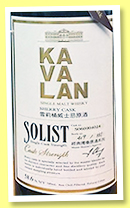 Kavalan 2006/2015 ‘Solist’ (58.6%, OB, Taiwan, sherry cask, cask #S060904024, 551 bottles) Kavalan 2006/2015 ‘Solist’ (58.6%, OB, Taiwan, sherry cask, cask #S060904024, 551 bottles)