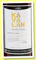 Kavalan 2010/2016 (57.8%, OB, Taiwan, The Whisky Exchange, sherry cask, cask #S100125026A, 526 bottles) Kavalan 2010/2016 (57.8%, OB, Taiwan, The Whisky Exchange, sherry cask, cask #S100125026A, 526 bottles)