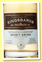 Kingsbarns 2 yo (62.8%, OB, spirit drink, bourbon barrels, 1800 20cl bottles, 2017)