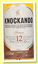 Knockando 12 yo 2003 (43%, OB, +/-2016) Knockando 12 yo 2003 (43%, OB, +/-2016)