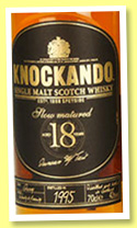 Knockando 18 yo 1995 ‘Slow Matured’ (43%, OB, +/-2014) Knockando 18 yo 1995 ‘Slow Matured’ (43%, OB, +/-2014)