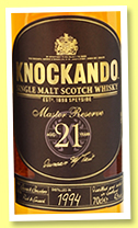 Knockando 21 yo 1994 ‘Master Reserve’ (43%, OB, +/-2016) Knockando 21 yo 1994 ‘Master Reserve’ (43%, OB, +/-2016)