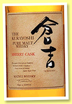 Kurayoshi ‘Sherry Cask’ (43%, OB, Japan, Matsui, blended malt, +/-2016) Kurayoshi ‘Sherry Cask’ (43%, OB, Japan, Matsui, blended malt, +/-2016)