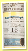 Laphroaig 18 yo 1998/2017 (48.4%, Douglas Laing, Old Particular, refill hogshead, cask # 11634, 262 bottles) Laphroaig 18 yo 1998/2017 (48.4%, Douglas Laing, Old Particular, refill hogshead, cask # 11634, 262 bottles)