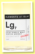 Lg7 (56.8%, Specialty Drinks, Elements of Islay, 2017)