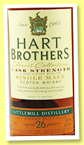 Littlemill 26 yo 1988/2015 (52.5%, Hart Brothers, Finest Collection, first filled sherry butt) Littlemill 26 yo 1988/2015 (52.5%, Hart Brothers, Finest Collection, first filled sherry butt)