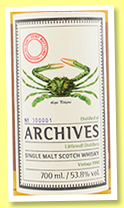 Littlemill 26 yo 1990/2017 (53.8%, Archives, hogshead, cask #32, 267 bottles) Littlemill 26 yo 1990/2017 (53.8%, Archives, hogshead, cask #32, 267 bottles)