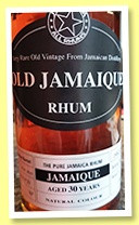 Long Pond 30 yo 1982/2013 ‘Old Jamaique’ (50%, Ian MacLeod for Corman-Collins, bourbon barrel, cask #20, 237 bottles)