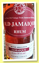 Long Pond 35 yo 1977/2013 ‘Old Jamaique’ (50%, Ian MacLeod for Corman-Collins, bourbon barrel, cask #10, 229 bottles) 