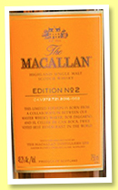 Macallan ‘Edition No.2’ (48.2%, OB, 2016) Macallan ‘Edition No.2’ (48.2%, OB, 2016)