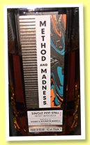 Method and Madness ‘Single Pot Still’ (46%, OB, Irish, +/-2017)