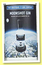 Moonshot Gin ‘Batch 1’ (46.6%, That Boutique-y Gin Company, +/-2017)