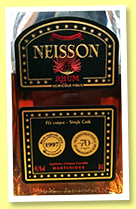 Neisson 1997/2017 (44.1%, OB, Martinique, agricole, joint bottling for Velier and La Maison du Whisky)
