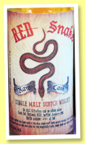 Red Snake ‘Redneck RC02’ (61.3%, Blackadder, Raw Cask, first fill bourbon, 248 bottles, 2016) Red Snake ‘Redneck RC02’ (61.3%, Blackadder, Raw Cask, first fill bourbon, 248 bottles, 2016)