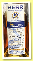 Savanna 10 yo 2006/2016 ‘HERR’ (63.8%, OB, for La Maison du Whisky 60th Anniversary, La Réunion, cognac cask, cask #502, 686 bottles) 