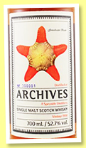 Speyside 18 yo 1998/2017 (52.7%, Archives, butt, cask #1034, 239 bottles) Speyside 18 yo 1998/2017 (52.7%, Archives, butt, cask #1034, 239 bottles)