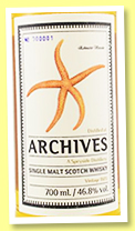 Speyside 43 yo 1973/2017 (46.8%, Archives, butt, cask #8, 107 bottles) Speyside 43 yo 1973/2017 (46.8%, Archives, butt, cask #8, 107 bottles)