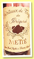 Spiritueux de Truffe du Périgord (45%, Metté, Alsace, +/-2015)