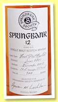 Springbank 12 yo 2001/2013 (53.5%, OB, Society bottling, fresh Port hogshead, 300 bottles) Springbank 12 yo 2001/2013 (53.5%, OB, Society bottling, fresh Port hogshead, 300 bottles)