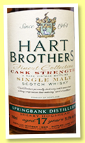 Springbank 17 yo 1996/2014 (51.5%, Hart Brothers, Finest Collection, sherry hogshead) Springbank 17 yo 1996/2014 (51.5%, Hart Brothers, Finest Collection, sherry hogshead)