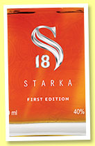 Starka ‘18’ (40%, OB, aged vodka, Poland, +/-2015)