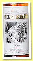 Tamdhu 27 yo 1984/2011 (50.3%, Exclusive Malts, refill hogshead, cask #2839, 261 bottles)