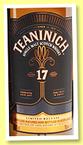 Teaninich 17 yo 1999/2017 (55.9%, OB, Special Release, refill American oak, 5352 bottles)