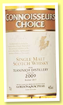 Teaninich 2009/2017 (46%, Gordon & MacPhail, Connoisseur’s Choice)
