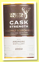 Ardmore 2002/2016 (57.5%, Gordon & MacPhail, CASK, refill sherry hogsheads, #935,936,938) 