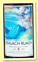 Bealach Ruadh 8 yo (58%, Chorlton Whisky, Islay single malt, hogshead, 2017) 