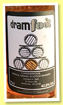 Carsebridge 52 yo 1964/2017 (40.8%, Dram Fool) Carsebridge 52 yo 1964/2017 (40.8%, Dram Fool)