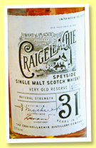 Craigellachie 31 yo (52.2%, OB, batch #04-6137, 2016) Craigellachie 31 yo (52.2%, OB, batch #04-6137, 2016)