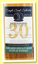Dumbarton 30 yo 1987/2017 (52.1%, Single Cask Collection) Dumbarton 30 yo 1987/2017 (52.1%, Single Cask Collection)