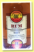 Foursquare 11 yo 2006/2017 (60.9%, Cadenhead, Barbados)