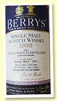 Glen Garioch 21 yo 1993/2015 (57.0%, Berry Brothers for Germany, cask 781)