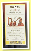 Hampden 6 yo 2010/2016 ‘LROK’ (60%, Habitation Velier, La Maison du Whisky 60th Anniversary, Jamaica)